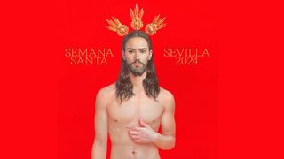 A poster promoting Semana Santa in Seville