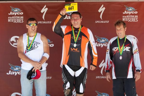 Super master men's podium