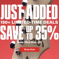 Guitar Center Holiday Deals: Save up to 35%