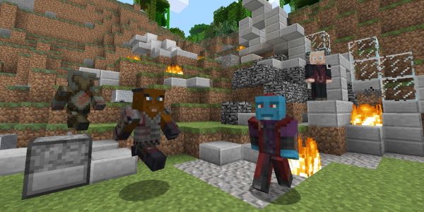 Marvel Spider-man Skin Pack now available for Minecraft Xbox 360 Edition