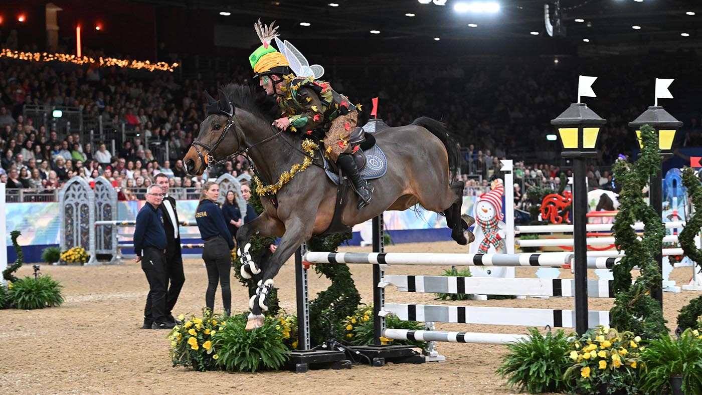 London International Horse Show fancy dress