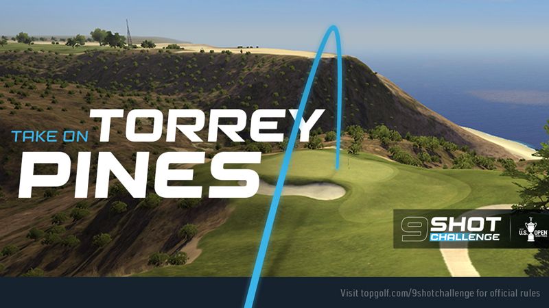 Toptracer US Open 9-Shot Challenge