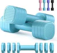 Zempox Adjustable Dumbbell Set of 2 Adjustable Dumbbell Set
