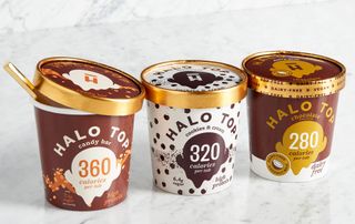 Halo Top ice creams
