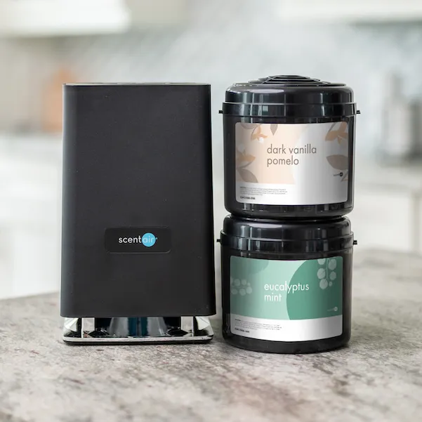 Image of ScentAir&#039;s Build Your Own bundle featuring a diffuser and two scent cartirdges
