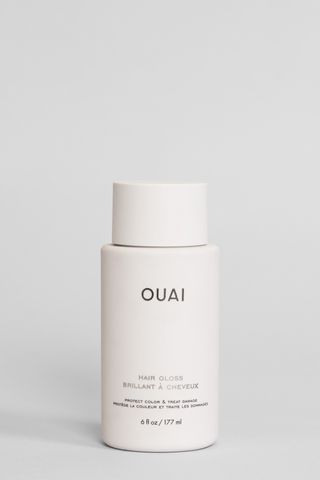 OUAI Gloss In-Shower Shine Treatment shot in Marie Claire's studio, one of the best hair glosses
