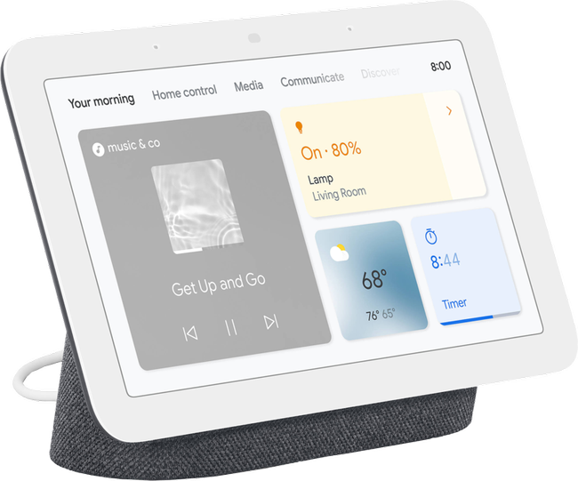 FACTORY RESET GOOGLE ASSISTANT SMART DISPLAY visual data 7