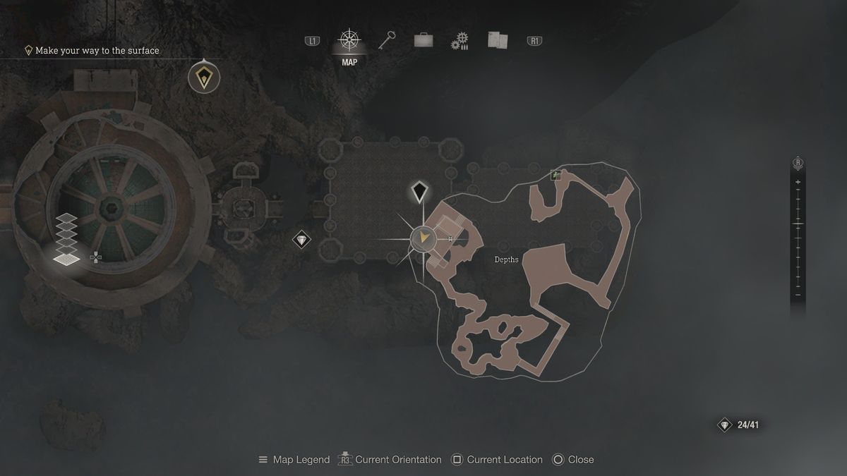 Resident Evil 4 Remake treasure - Elegant Crown location
