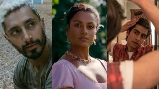 Riz Ahmed in Sound of Metal, Simone Ashley in Bridgerton and Viveik Kalra in Blinded By The Light South Asian representation in recnet movies and TV