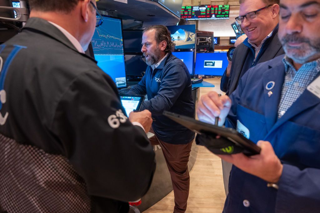 Traders on the New York Stock Exchange