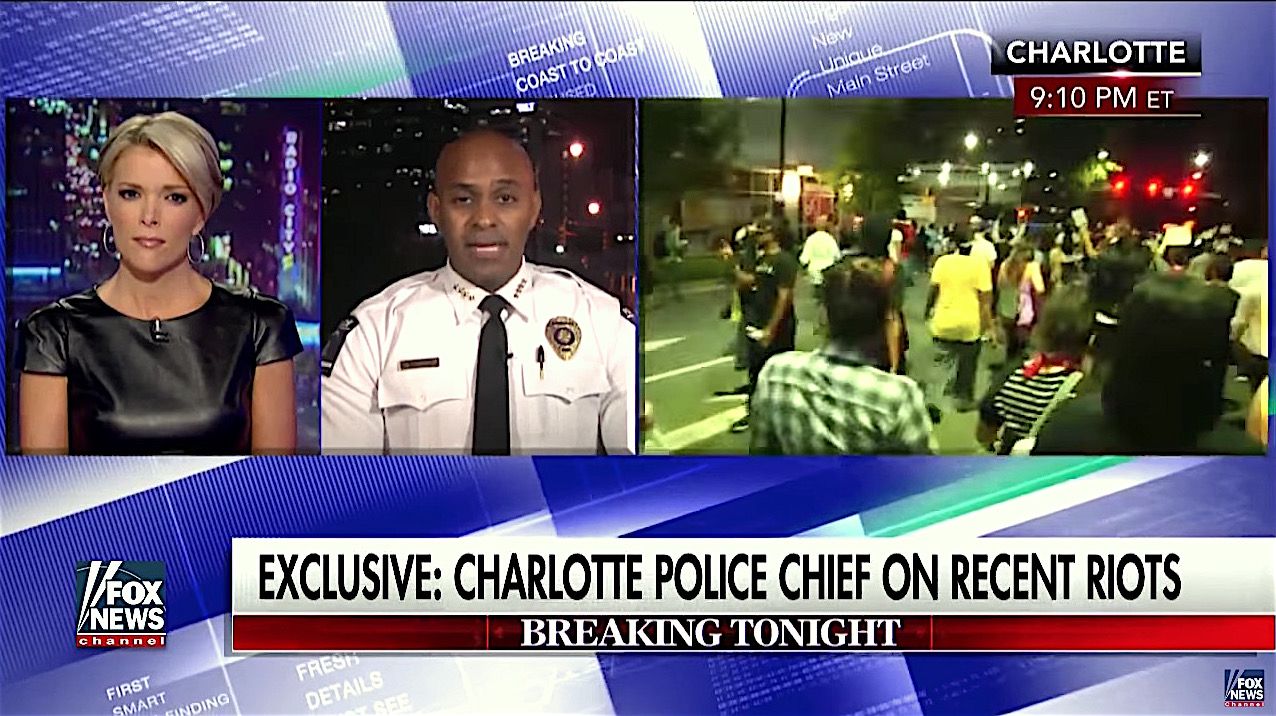 Charlotte Police Chief Kerr Putney talks with Megyn Kelly