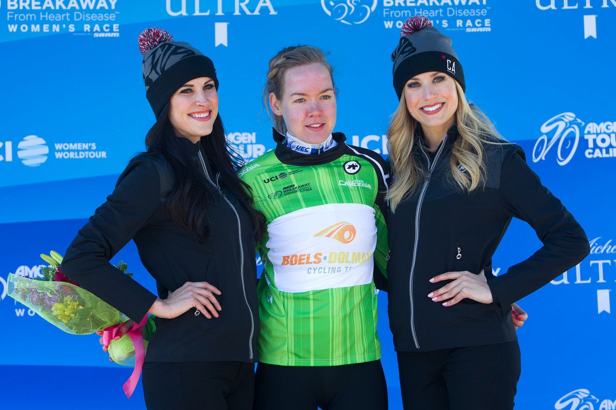 Points leader Anna van der Breggen (Boels Dolmans)