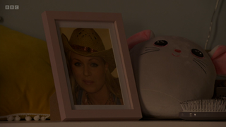 Picture of Roxy Mitchell in a frame