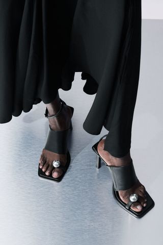 The Sphere Heeled Sandals