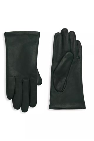 Leather gloves trend
