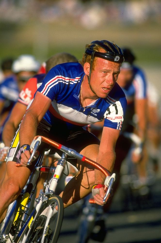 Charly Berard of France in action during the 1986 World Cycling Championships
