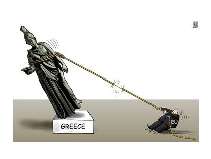 Greece hangs on by a thread