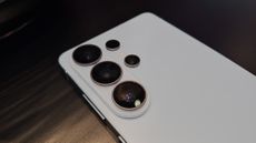 The Samsung Galaxy S26 Ultra on a desk