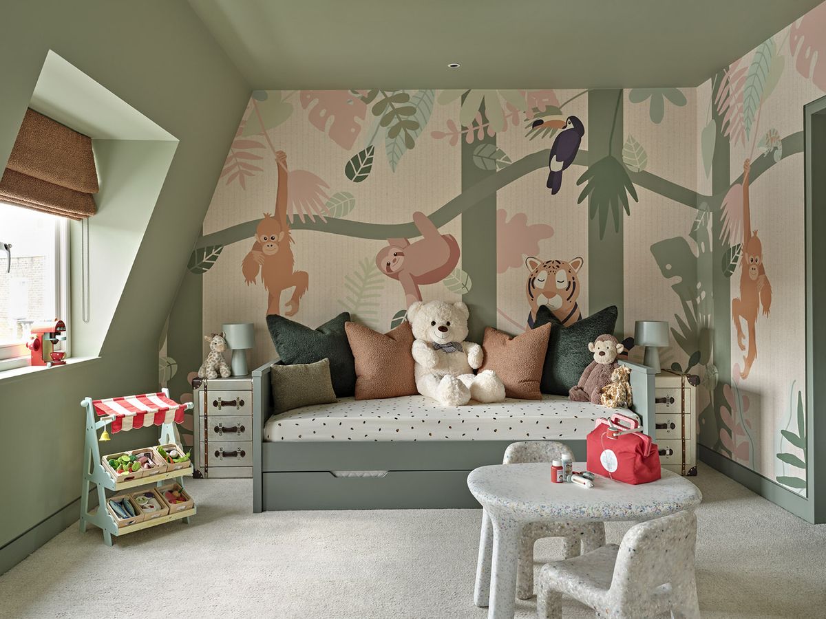 Green kids clearance bedroom