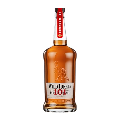 Wild Turkey 101 Kentucky Bourbon Whiskey 70 Cl, 50.5% Abv - Ideal for an Old Fashioned
