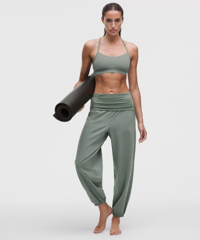 Lululemon Align&trade; Foldover Relaxed Jogger - Willow Leaf - 0