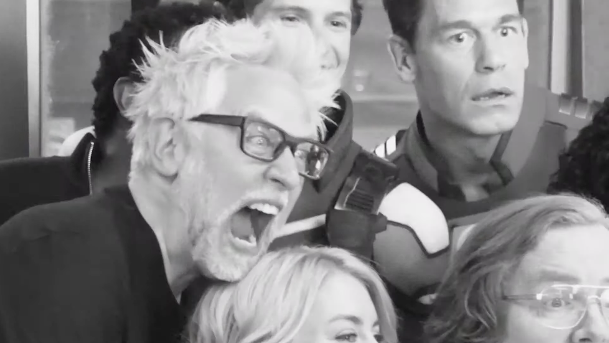 Peacemaker behind the scenes at DC Fandome