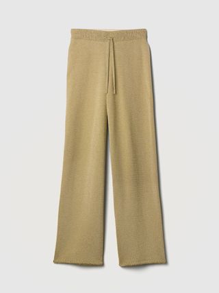 Gap x Cult Gaia, Metallic Wide-Leg Pants