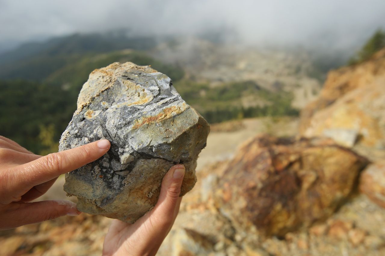 Montana gold mine.