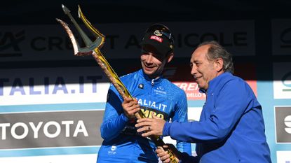 Who will reach the top step of the podium in Tirreno-Adriatico 2024. Primož Roglič wins general classification at Tirreno-Adriatico 2023