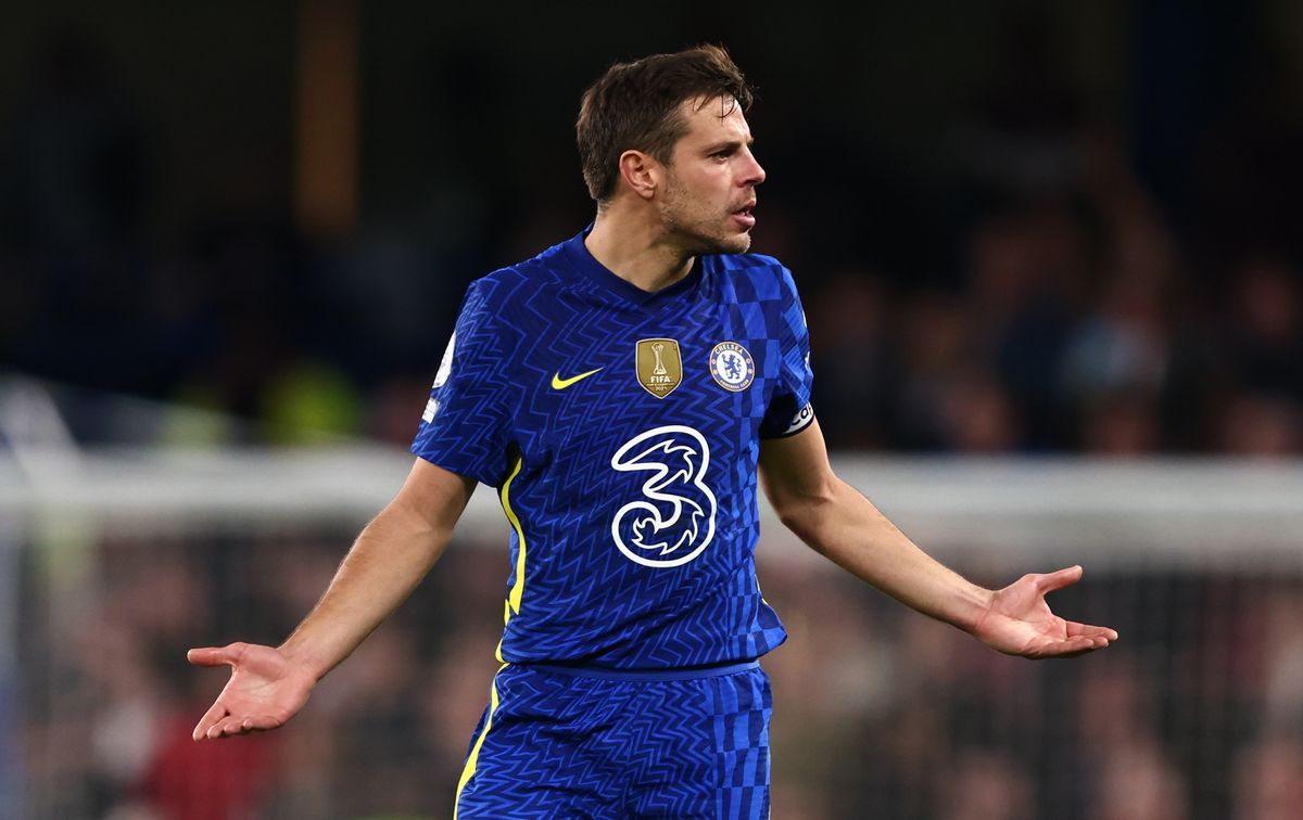 Chelsea captain Cesar Azpilicueta shrugging | Chelsea vs West Ham live stream