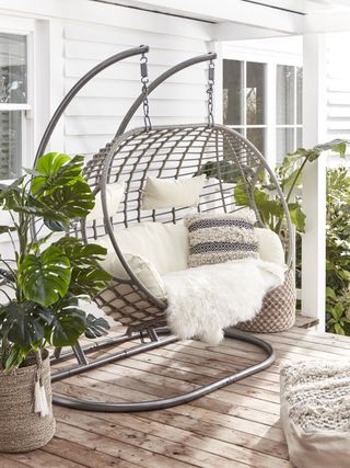 Double Indoor Outdoor Hanging Chair