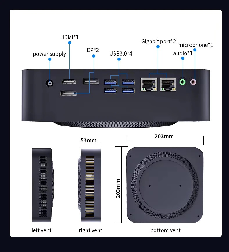 NVISEN GX06 ミニ PC