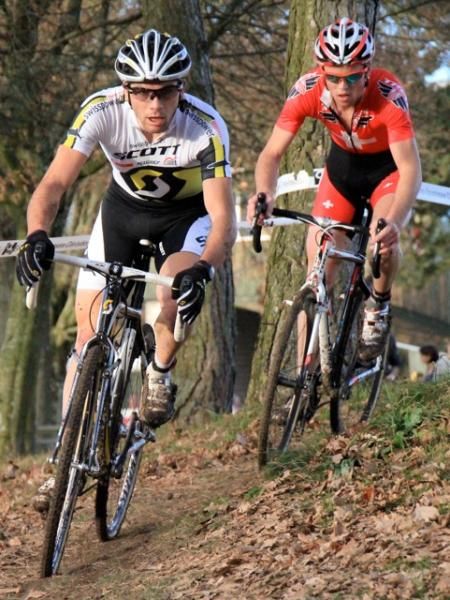 Marcel Wildhaber (Scott-Swisspower) pushes the pace