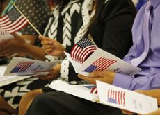 Naturalization ceremony