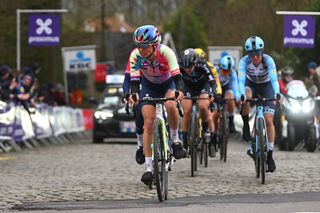Kasia Niewiadoma at the Tour of Flanders