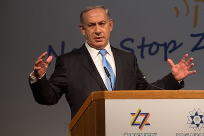 Israel's Benjamin Netanyahu shares his thoughts on the Palestinians and the Holocaust