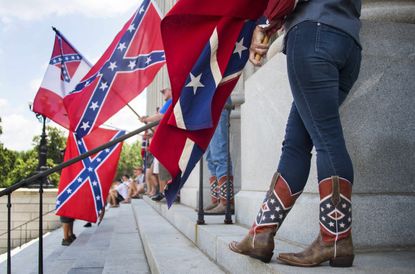 A new poll shows sharp racial divisions on the Confederate flag