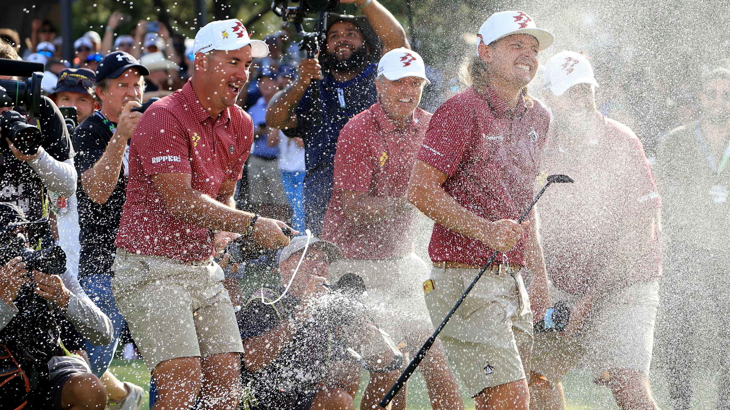 Ripper GC celebrate winning the Team Championship