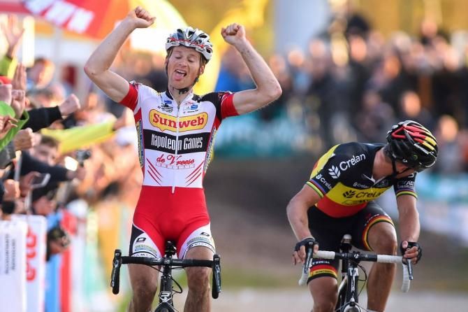 Kevin Pauwels (Sunweb - Napoleon Games) takes the win