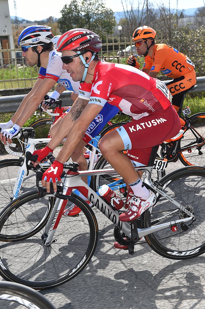 Joaquim Rodr&iacute;guez (Katusha) in the bunch
