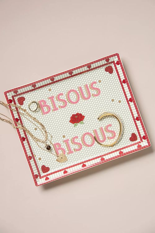 The Bistro Tile Stoneware Vanity Tray