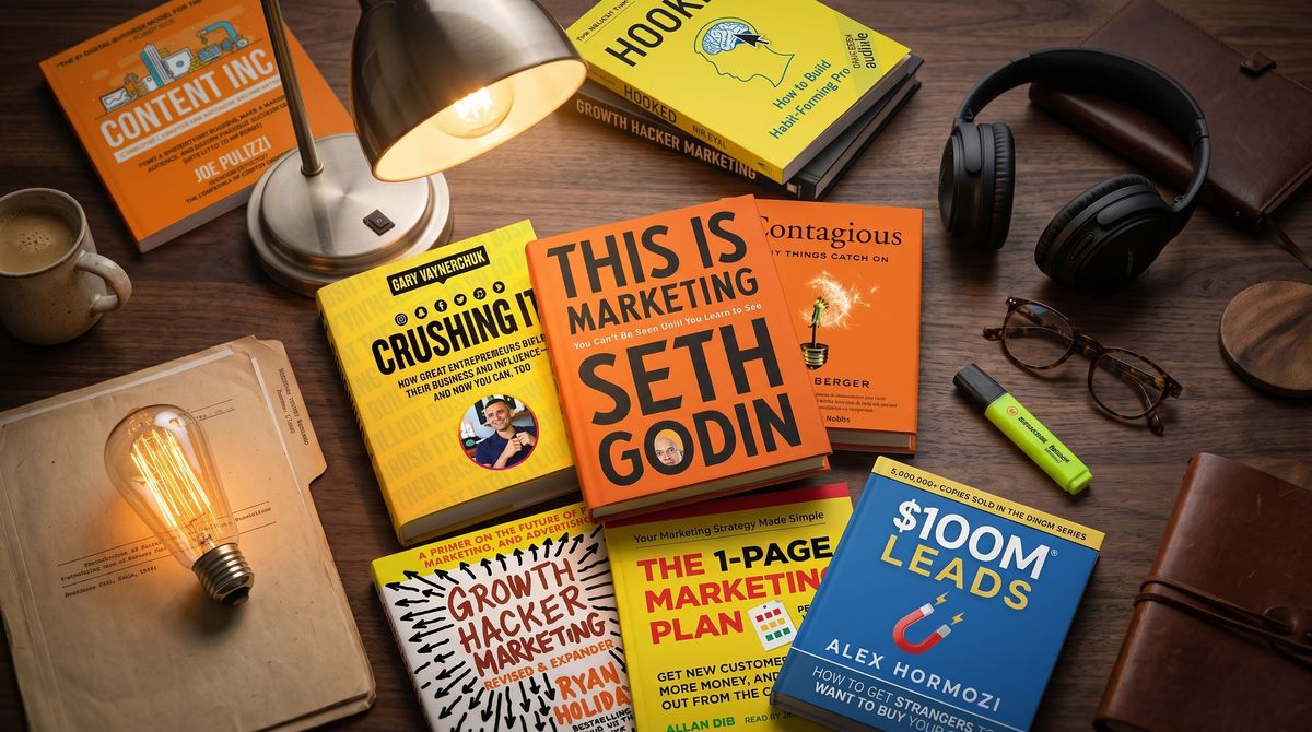 These 12 audiobooks taught me more about marketing than my business degree