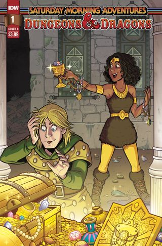 Dungeons & Dragons: Saturday Morning Adventures #1 variant cover