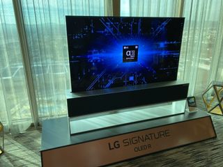 LG Signature OLED TV R Alpha 9 Gen 3 processor