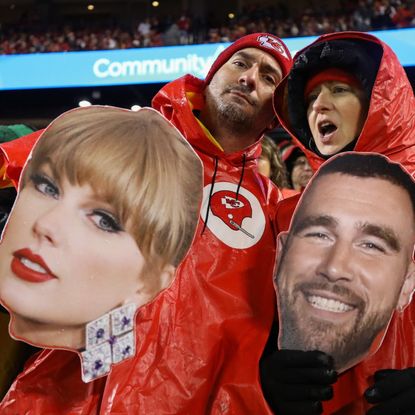 Taylor Swift and Travis Kelce