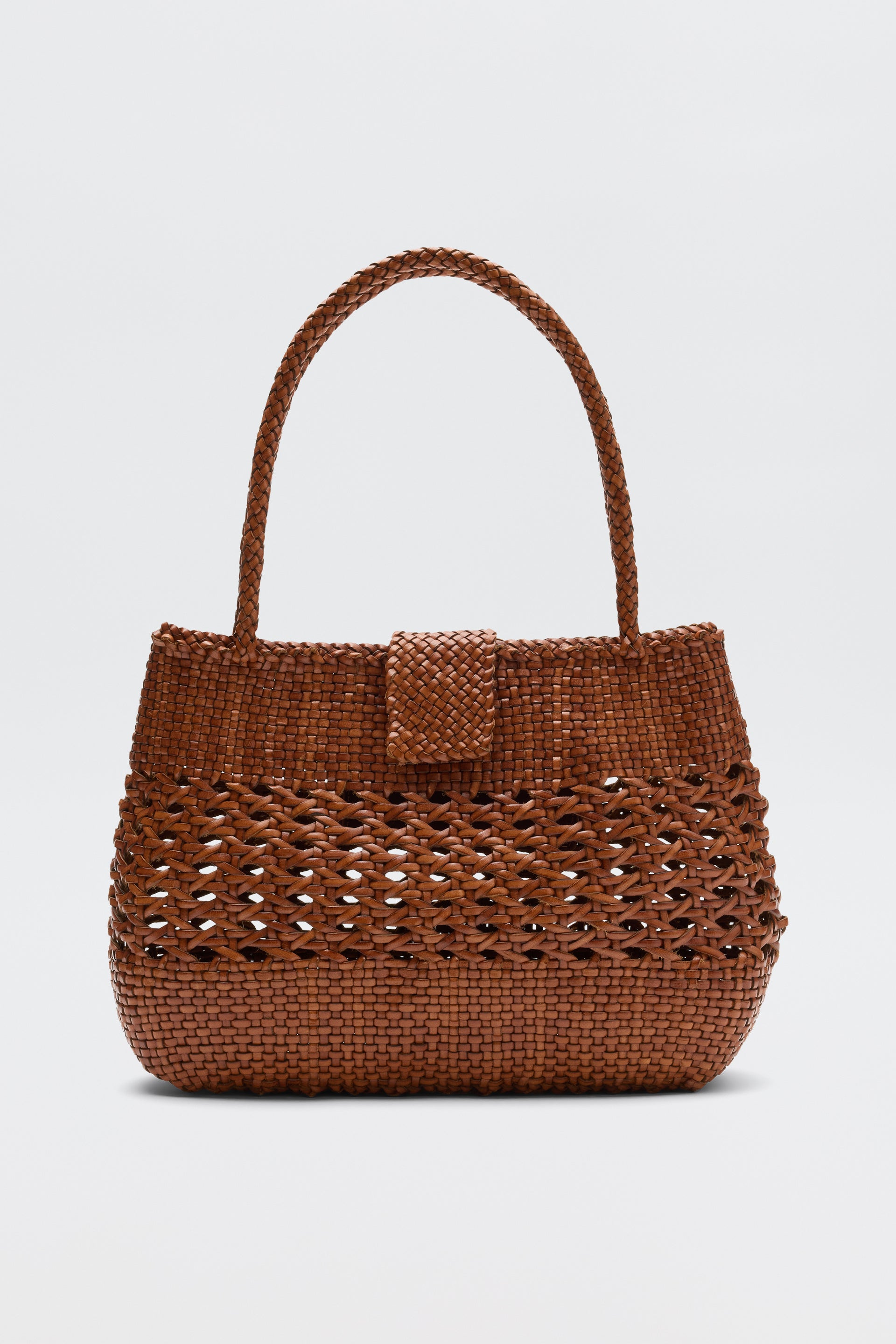 Niamh Leather Bag in Brown Tan