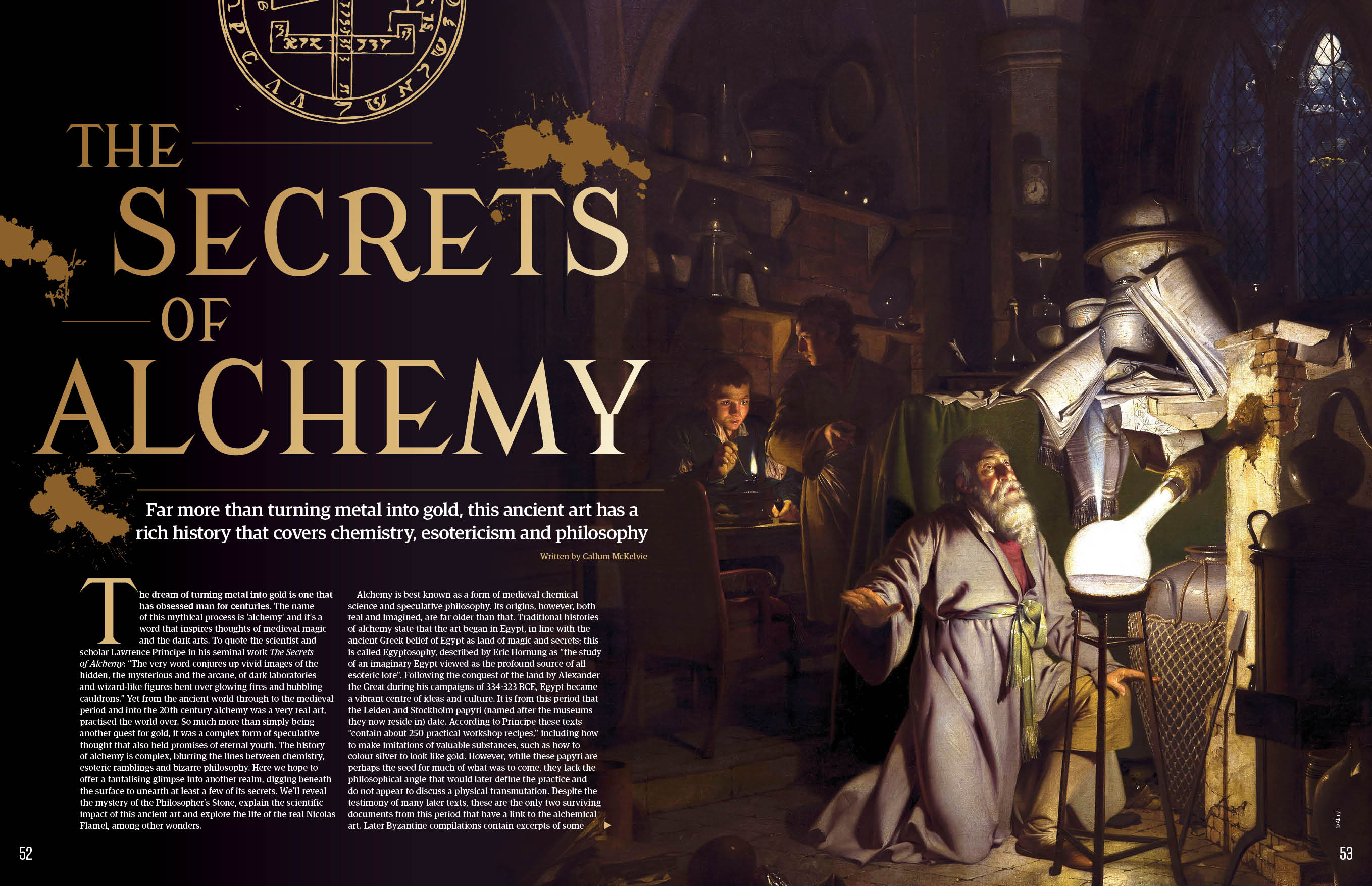 Secrets of Alchemy feature, AAH 116