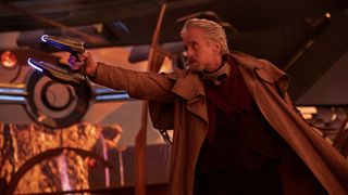 Michael Douglas as Hank Pym in Ant-Man and The Wasp: Quantumania