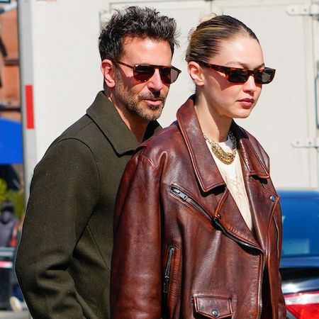 Gigi Hadid and Bradley Cooper in New York City February 2024