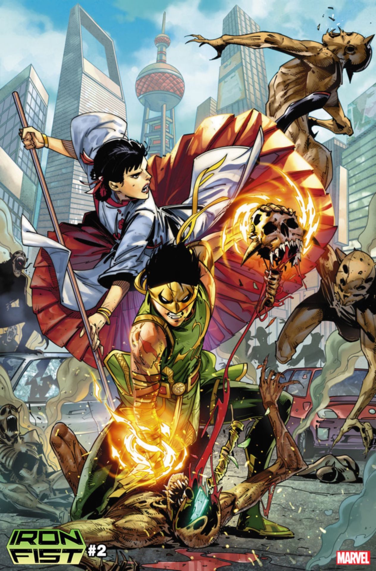 Iron Fist #2 preview page